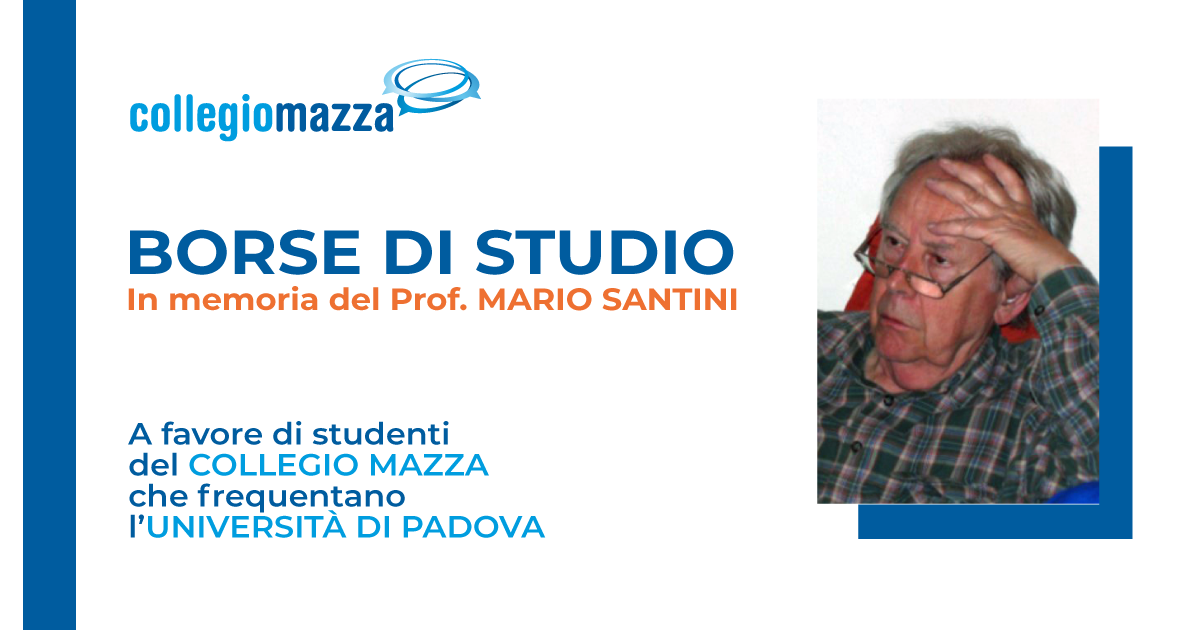 Borse di Studio in memoria del Prof. Mario Santini