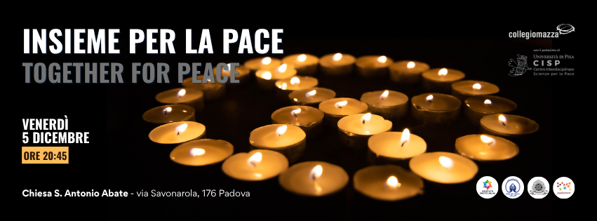 Together for peace 2025 | 5 dicembre Chiesa di Sant’Antonio Abate – Padova