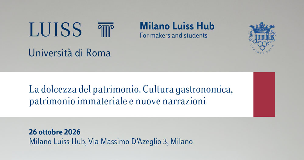 La dolcezza del patrimonio. Cultura gastronomica, patrimonio immateriale e nuove narrazioni